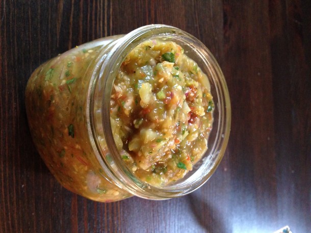 Green Tomato Salsa